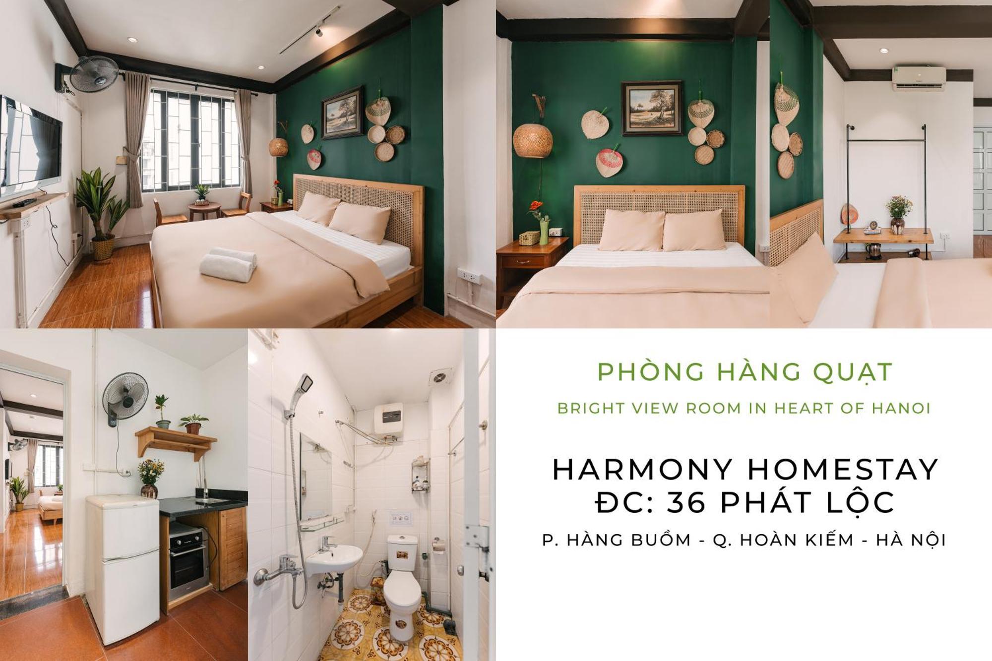 Harmony Homestay - Hanoi Homestay In Old Quarter 外观 照片