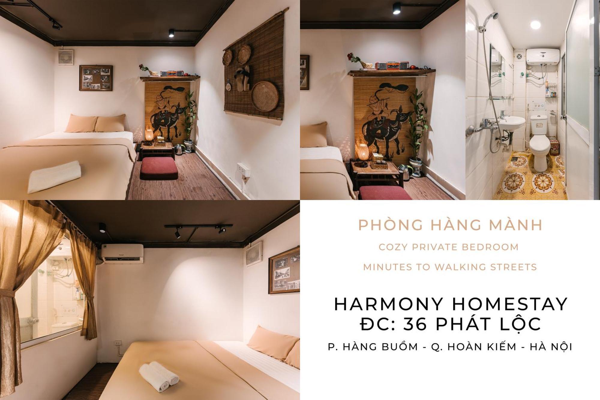 Harmony Homestay - Hanoi Homestay In Old Quarter 外观 照片